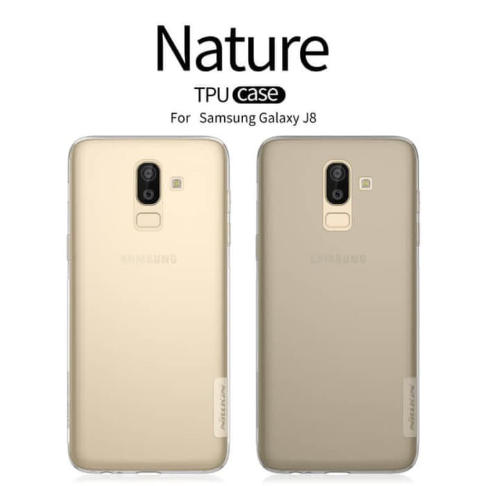 Case SAMSUNG Galaxy J8 Softcase Transparan TPU Original