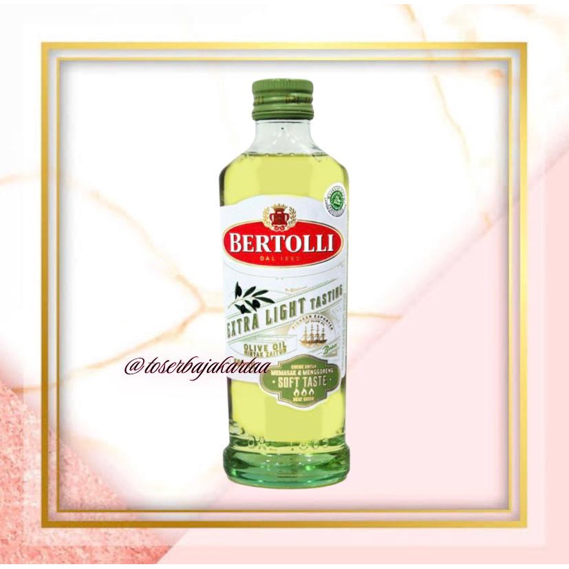 

Bertoli Minyak Zaitun / Olive Oil Extra Light Tasting 1L