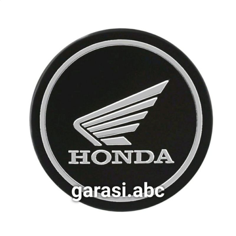 Stiker Emblem Badge Body Besi Honda Suzuki Yamaha Motor Mobil Bulat Timbul 3D Sticker Tulisan Logo Krom Chrome Metal Bundar Vario Beat Mio 3 D Dimensi Scoopy PCX NMAX N MAX Scorpio Supra X Spin CB R Brio Jazz City Lexi Fazzio Vixion Aerox