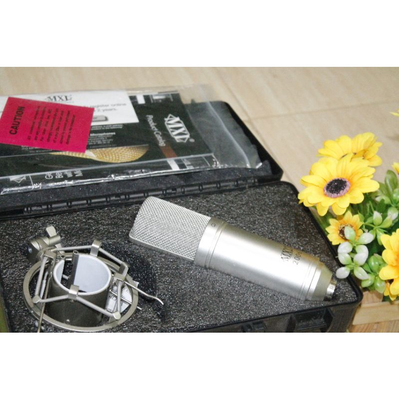 MXL 2006 Microphone Condenser Fullset Mulus Like New Normal Jaya Hemat Banyak Dari Harga barunya