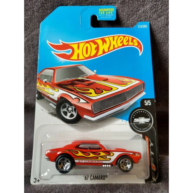 Hot Wheels 67 Camaro Merah Flames Fifty HW Mobil Mainan Anak Laki Diecast