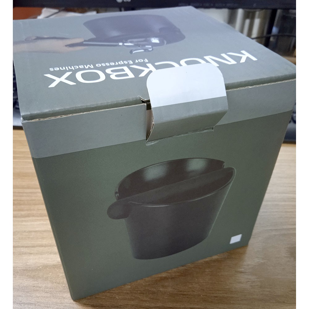 Wadah Kopi Espresso Knock Box Waste Container Barista Non Slip Model B - EA02682 - 7RHX78BK Black