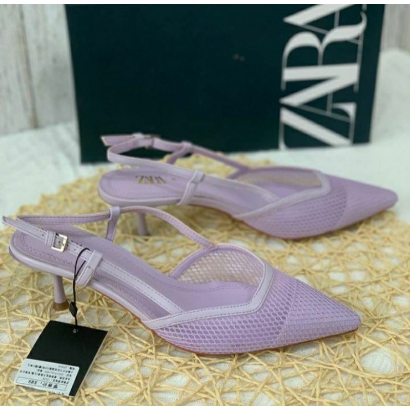 Zara Lilac Heels