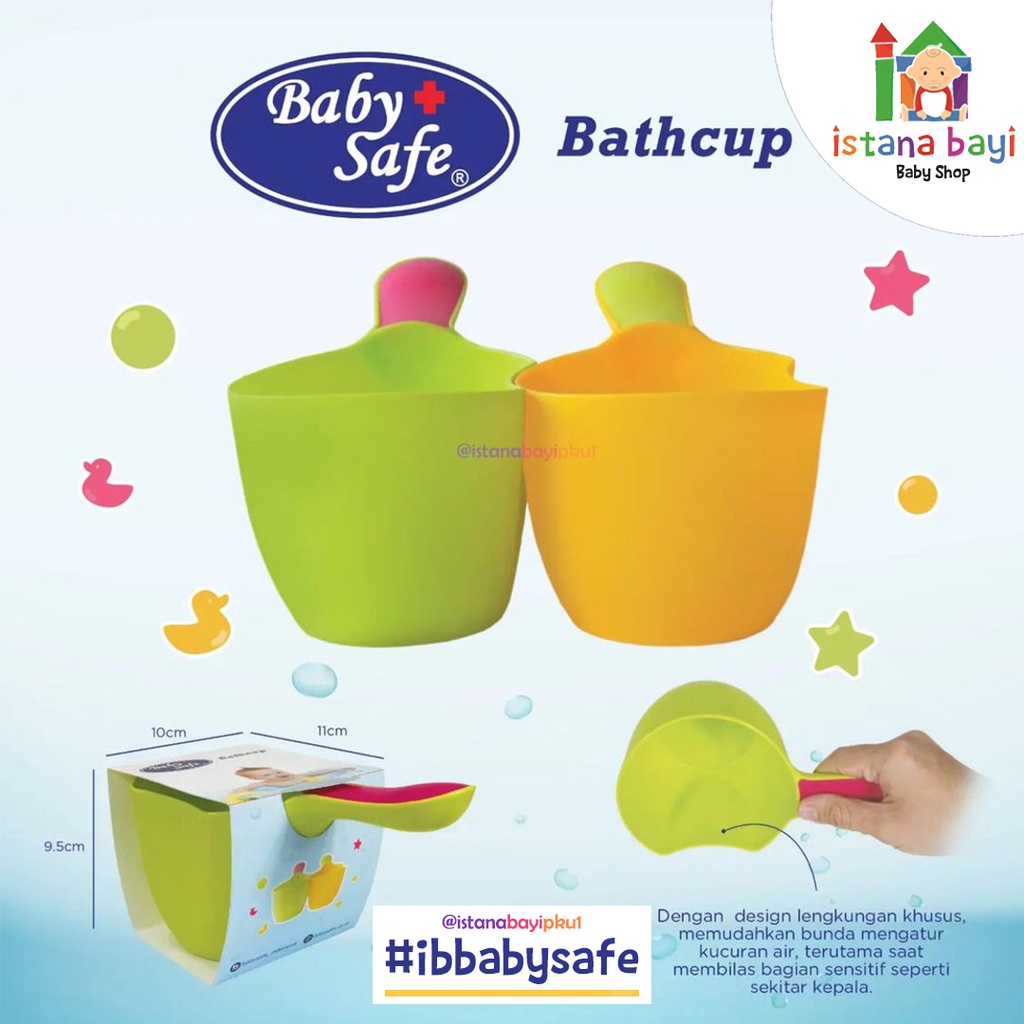 Baby Safe Bath Cup BT010 - Gayung Mandi Bayi