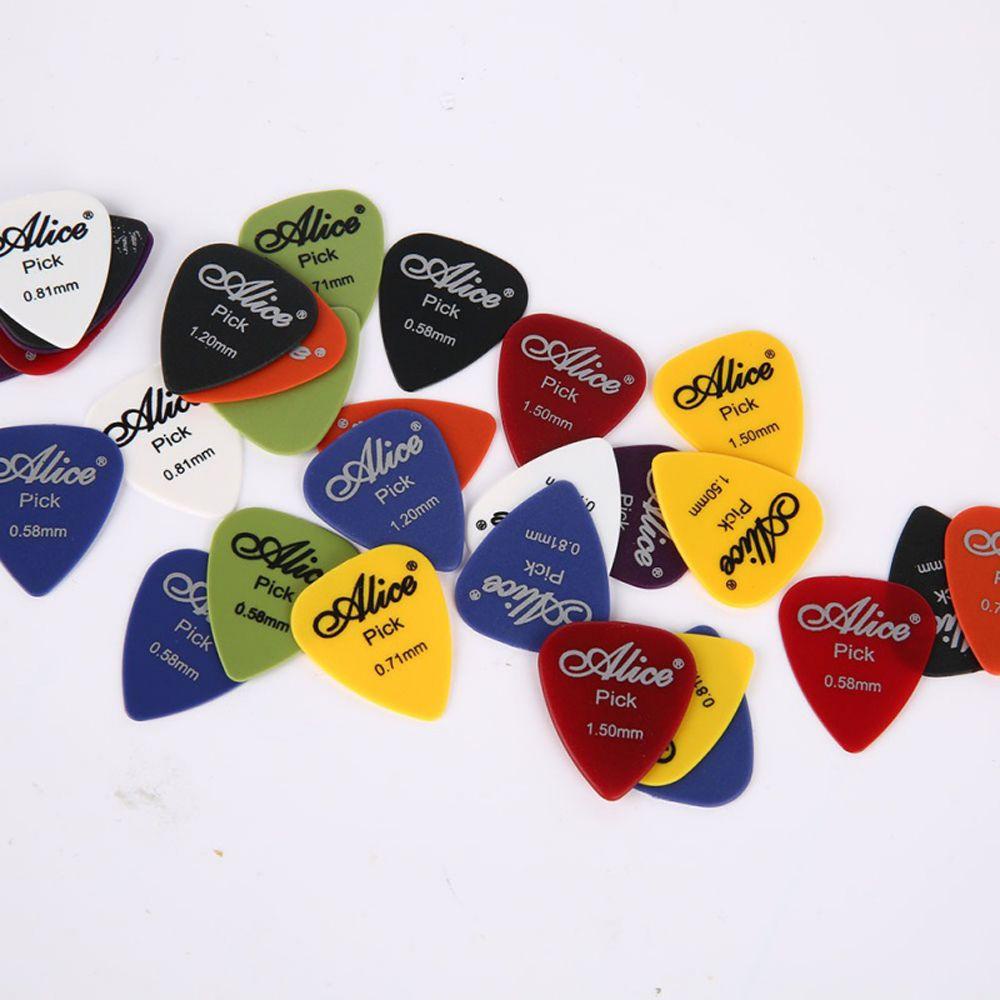 NEEDWAY Picks Gitar Ringan Banyak Warna ABS Acoustic 1kotak Aksesoris Gitar