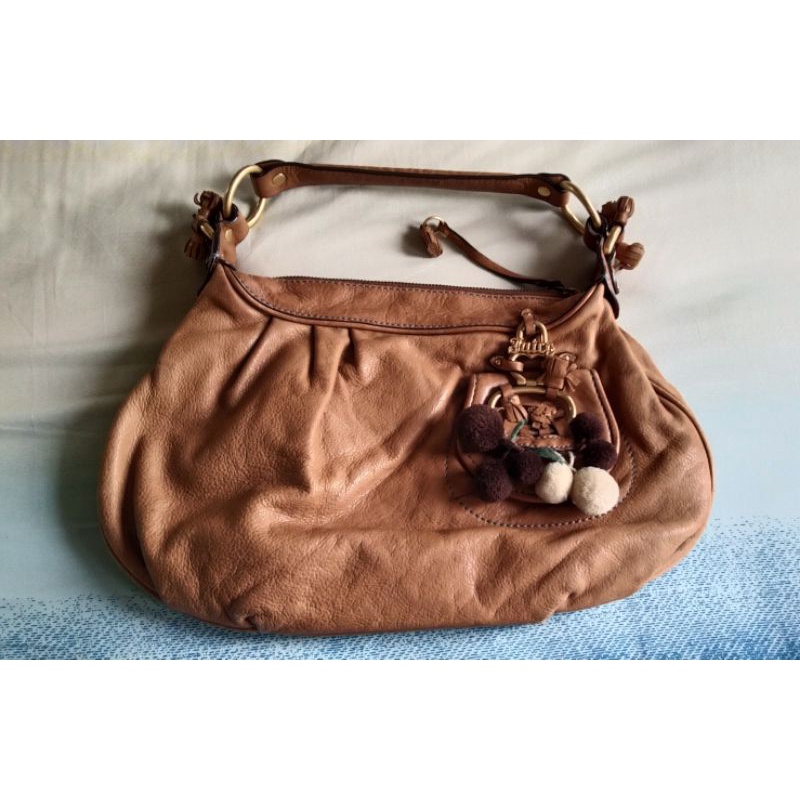 Juicy Couture soft leather shoulder bag