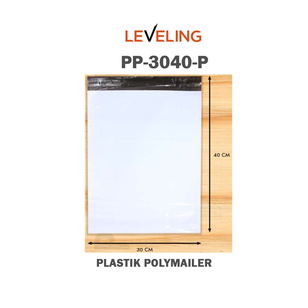 KINGSMAN - Plastik Olshop Polymailer 30x40 banyak ukuran Kantong Plastik Packing Tanpa Lakban Simple - PP-3040-P