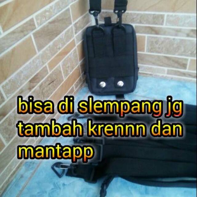 Tas hp pingang slempang brandcode outdoor sarung hp brandcode army multipungsi