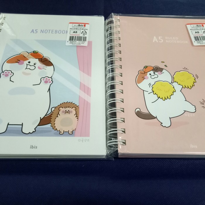 

Murah Buku Tulis Bergaris Ring Book Korea Motif Hot Sale