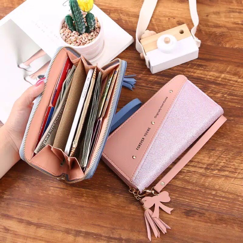 DOMPET PANJANG FOREVER YOUNG/ DOMPER IMPORT WANITA 2 WARNA