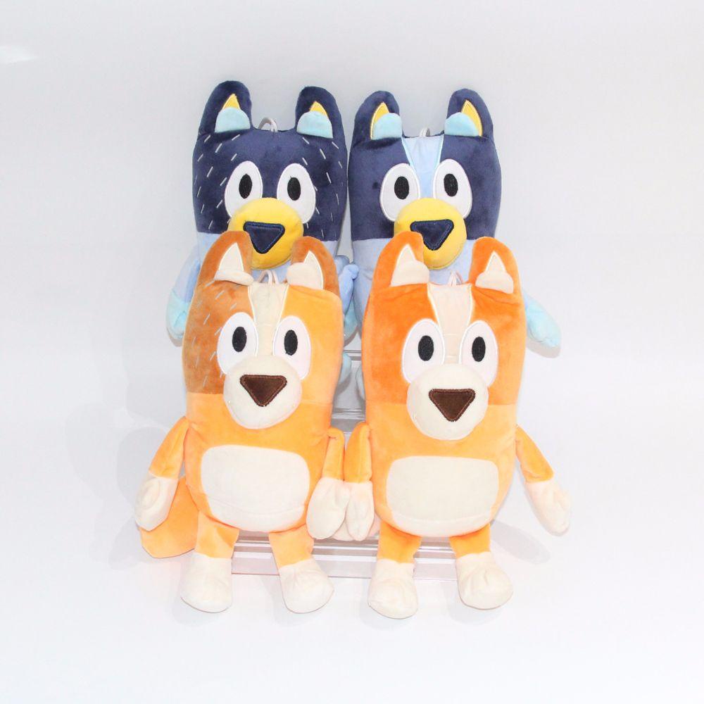 Quinton Bluey Bingo Boneka Mewah PP Katun 28 cm Anak Hadiah Bluey Mom/Dad Mainan Anak Kartun Bluey Family