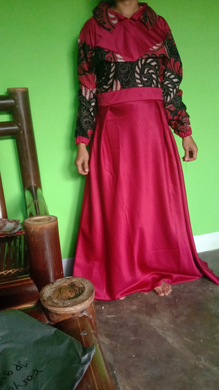 Couple Nadira Andika Keluarga Family Mom Dad Ayah Anak Kid Motif Baru Batik Couple Modern