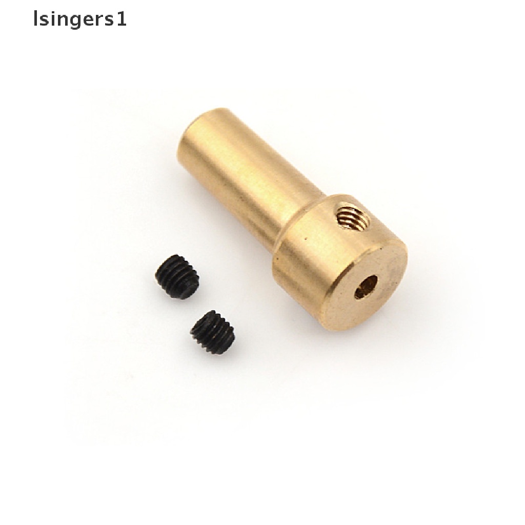 (lsingers1) Jt0 Coupling Motor Shaft Coupler Bor Elektrik 3.17mm Bahan Kuningan