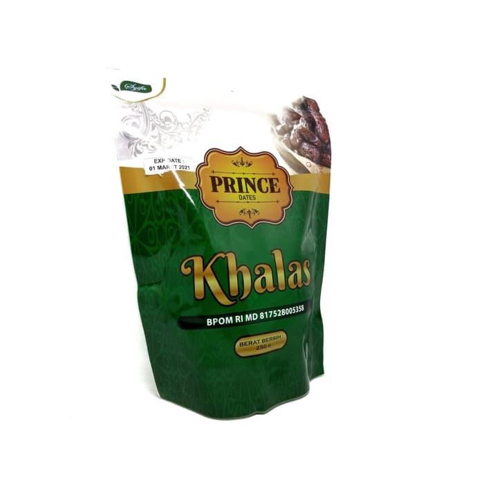 

Kurma Khalas Prince Dates - 250 gr