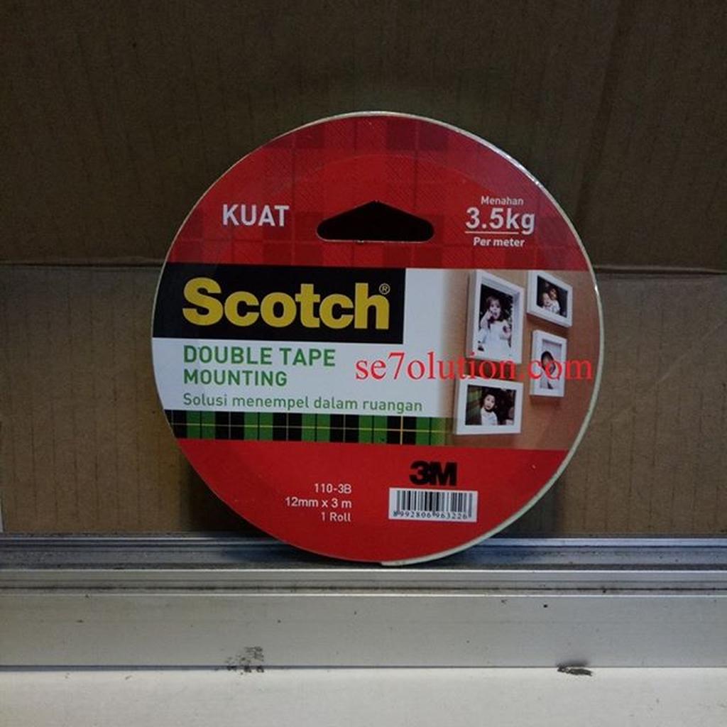 

3M Scotch Isolasi Double Tape Mounting 12mm x 3m