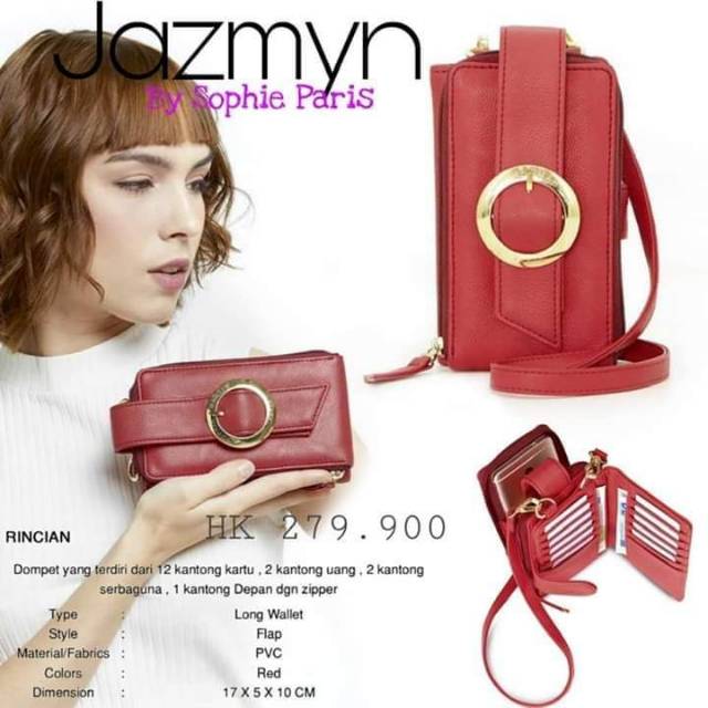 Dompet jazmyn Sophie Martin Shopee Indonesia