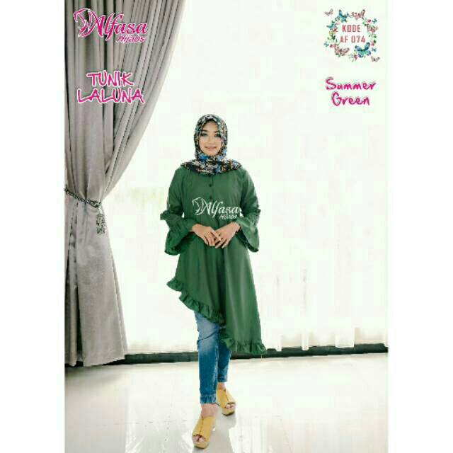 Tunik Laluna AF 074 Alfasa Hijab