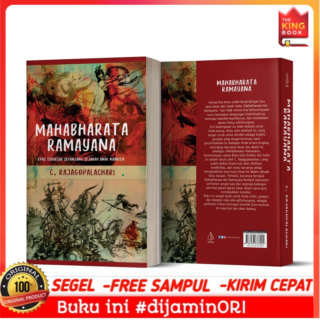 Jual Original Buku Mahabharata Ramayana Hardcover | Shopee Indonesia