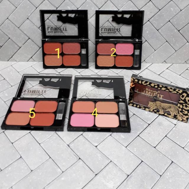 BLUSH.ON KISSBEAUTY LUMIFIT .4.SERI