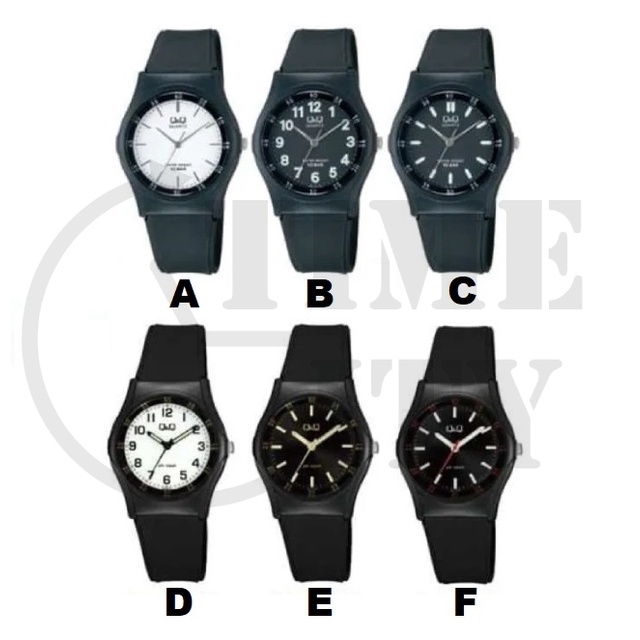 Q&amp;Q Q&amp;Q QQ Jam Tangan Arloji Wanita Fashion Analog Rubber - VQ04 VQ04J Water Resist 10 BAR