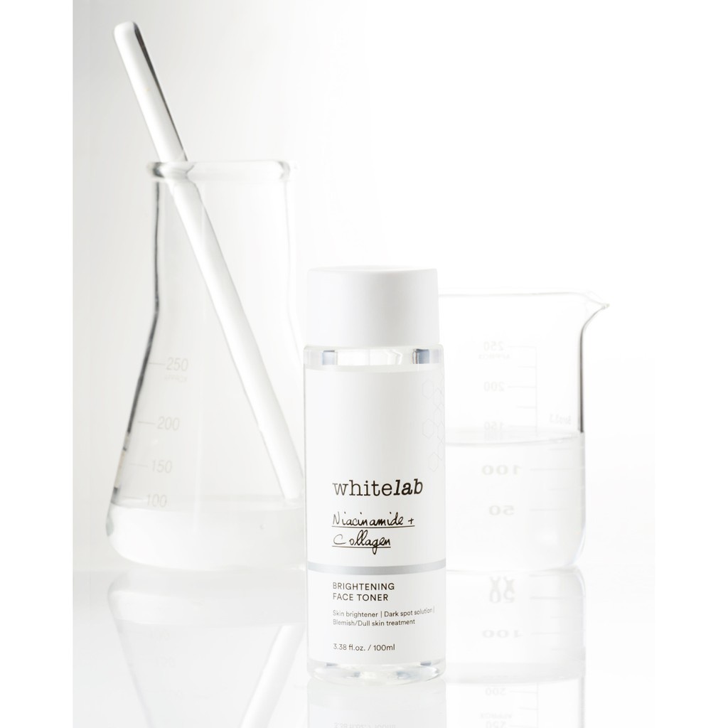 Whitelab Brightening Face Serum - Niacinamide 10% &amp; Brightening Face Toner - JB