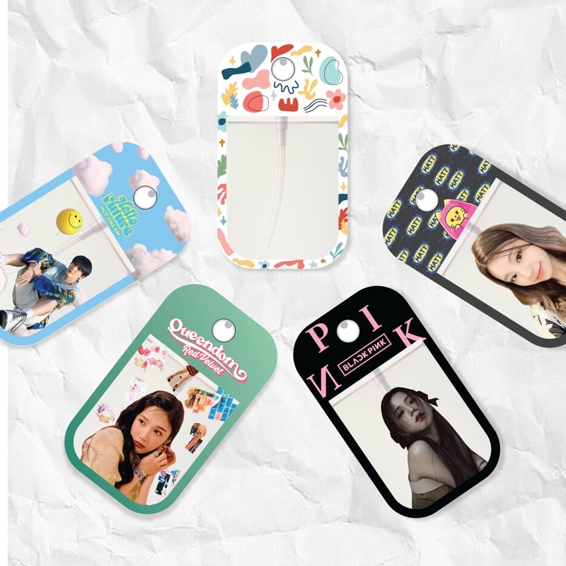 Hand Sanitizer Pocket CUSTOM [KPOP itzy NCT blackpink LALISA LISA RedVelvet]