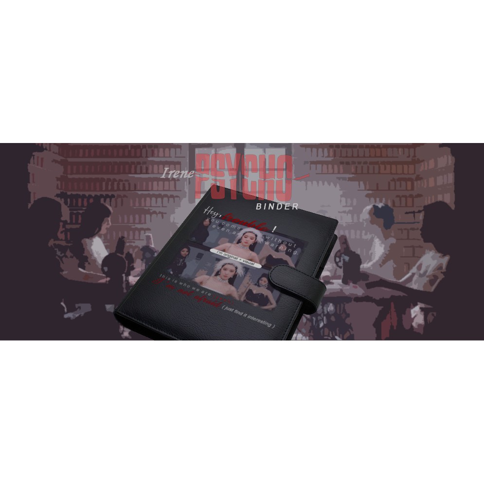 

Red Velvet (Psycho) - Irene Korean Binder A5 FREE Isi Kertas Loose Leaf 100lbr