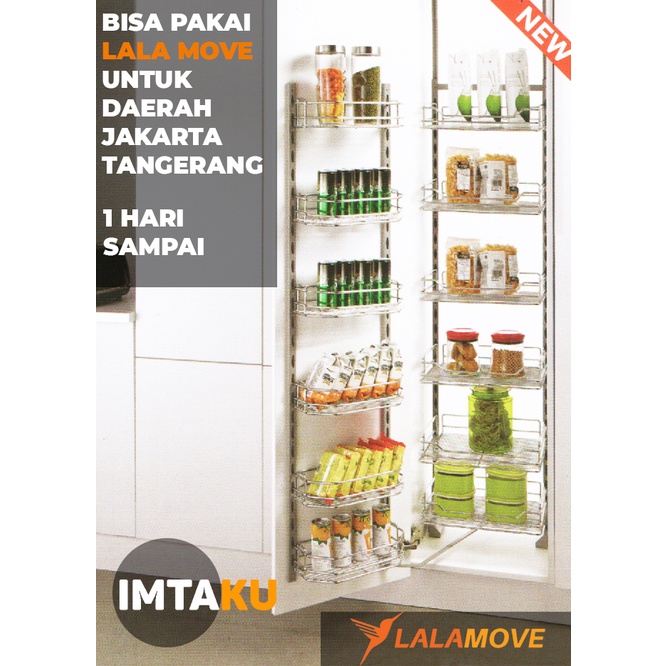 Rak Makanan Full Tarik Vitco 1820 mm Slow Motion SC 25400 SM