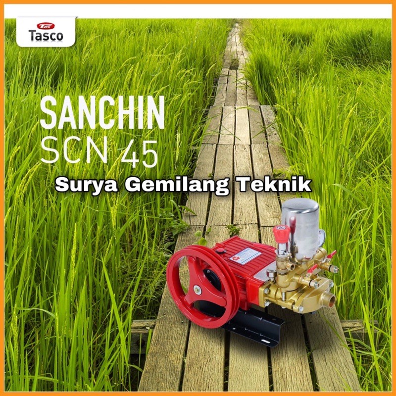 SPRAYER SANCHIN SCN 45 ALAT CUCI MOBIL MOTOR MESIN STEAM SANCHIN