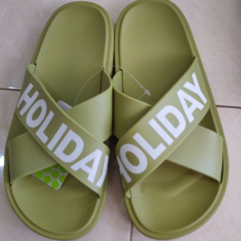 12.12 Birthday Sale New BLC 1969 Sandal Jelly Cuted ✓COD bacadeskripsi-Polos Holiday-Green