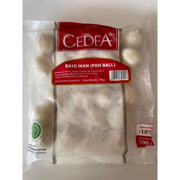 

Cedea baso ikan fish ball 500gr