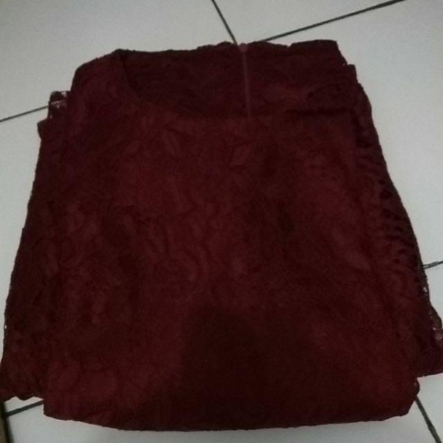 Dress Brukat Jumbo Ld120cm - Kayla