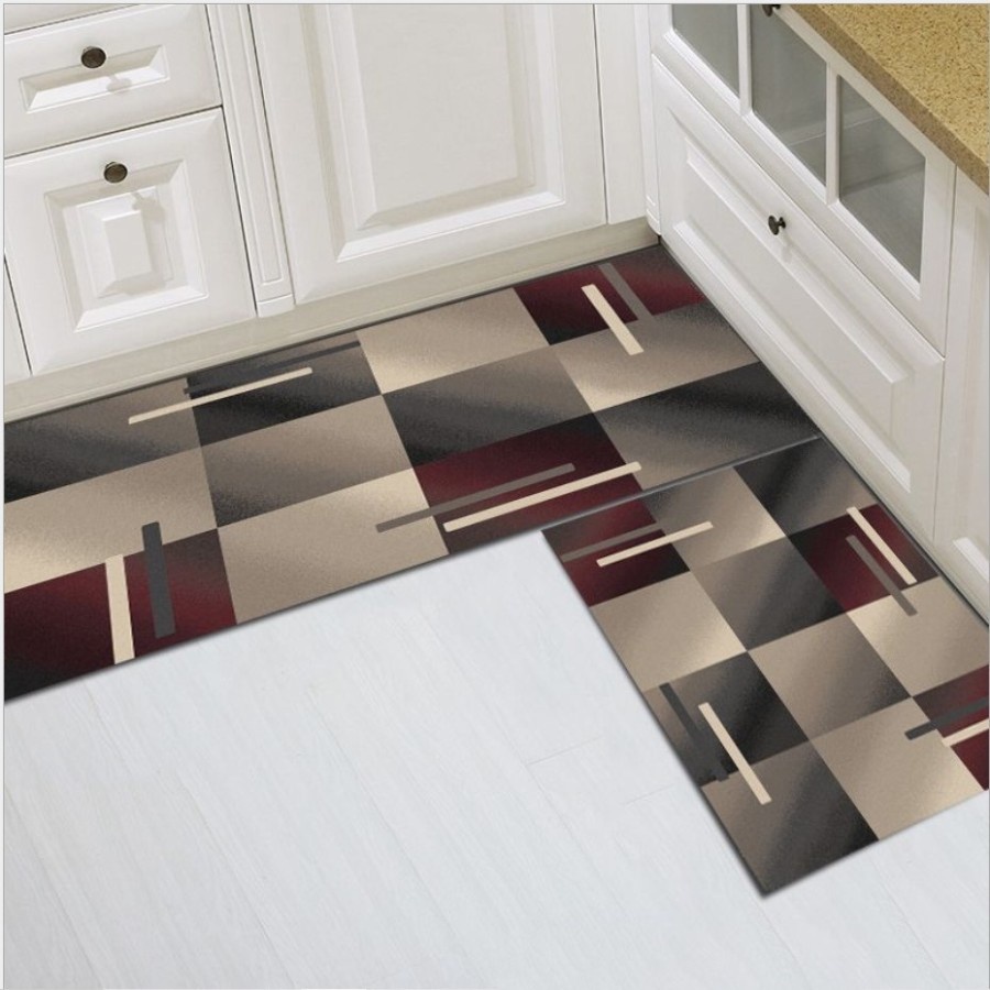 2 in 1 Kitchen Floor Mat / Keset Alas Lantai Rumah Dapur Anti Selip ET