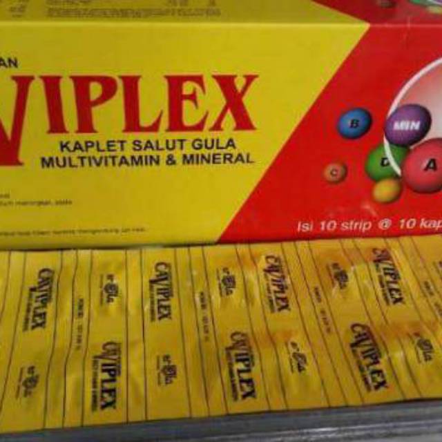 Caviplex multivitamin meningkatkan daya tahan tubuh dan imun #original