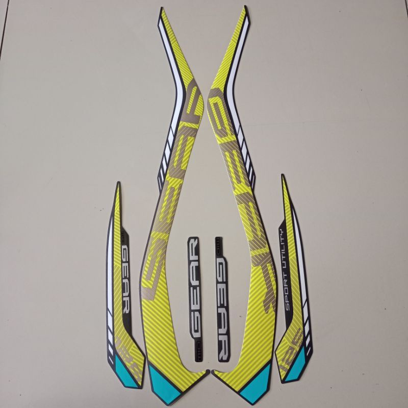 STICKER STRIPING MIO GEAR STRIPING MIO GEAR ORI YAMAHA