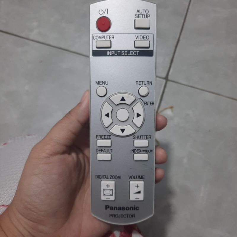 REMOTE REMOT PROYEKTOR PROJECTOR PANASONIK N2QAYB000172 ORIGINAL ASLI