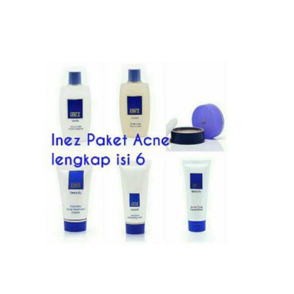Inez Paket  Jerawat Series Isi 6 Item