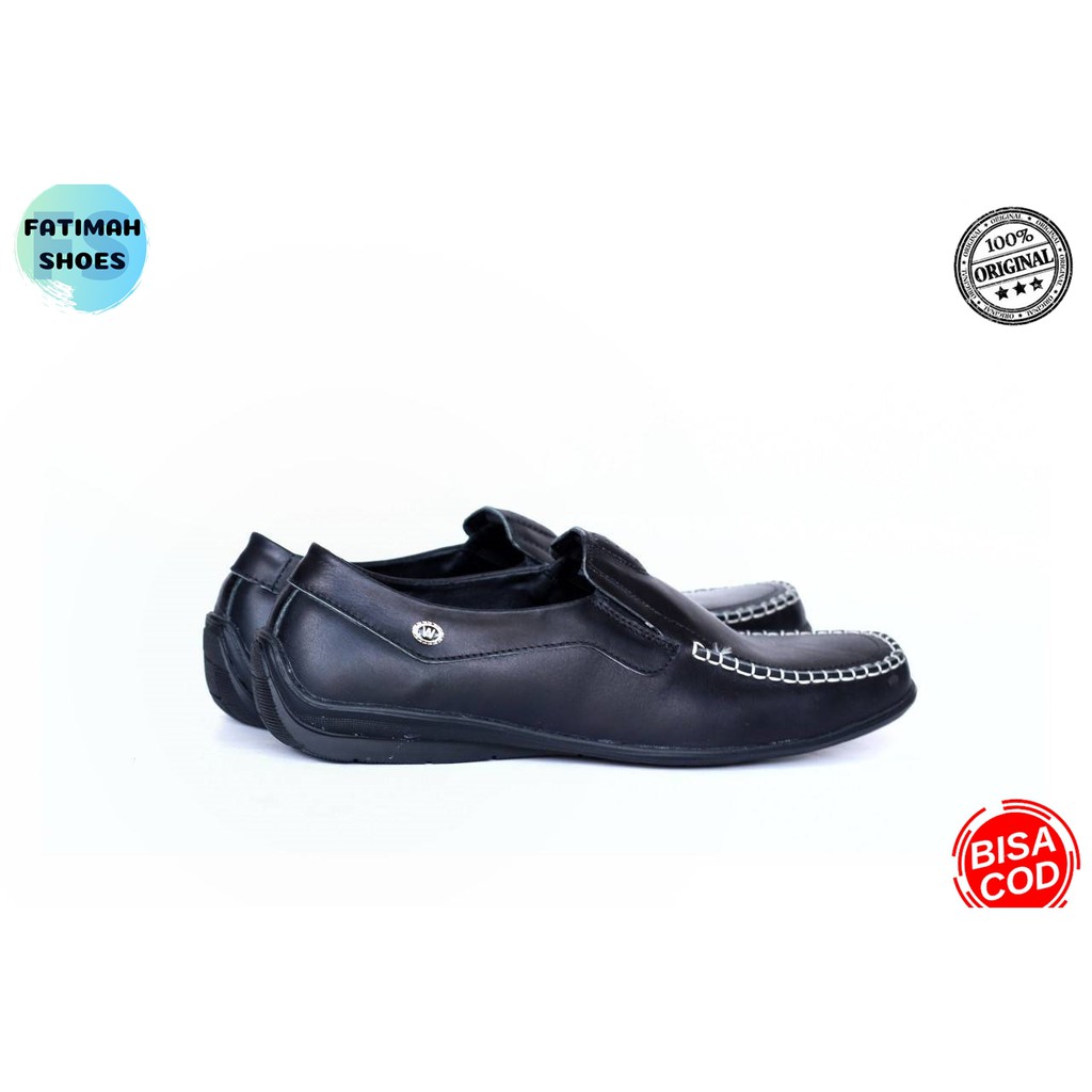 Sepatu Slip On Kulit Pria Original Sepatu Slop Kulit Sepatu Formal Kulit Pria Sepatu Pantofel Pria