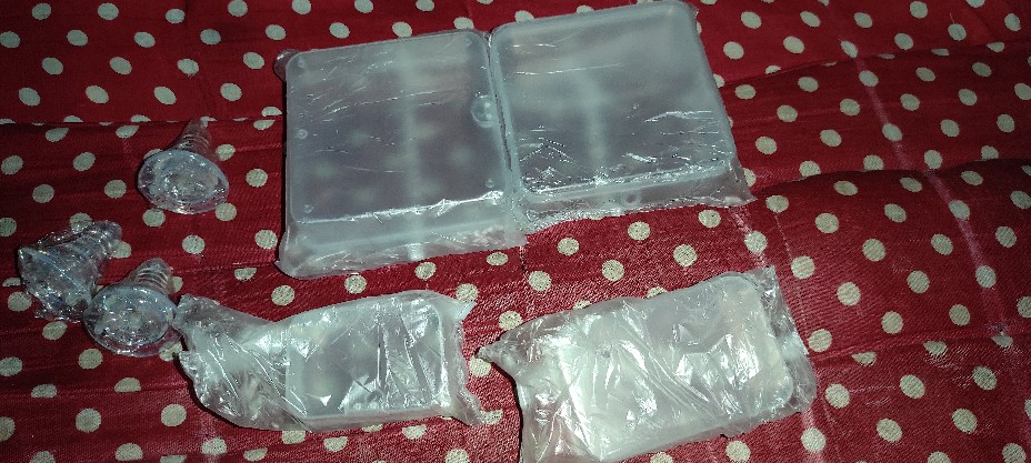 Kotak Kemasan Penyimpanan Perhiasan / Anting / Gelang / Cincin / Karet Rambut Multifungsi Bahan Plastik Pp