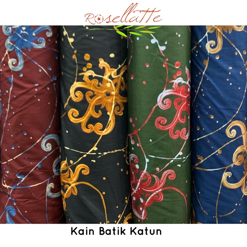 Kain Batik Khas Borneo Kalimantan Modern