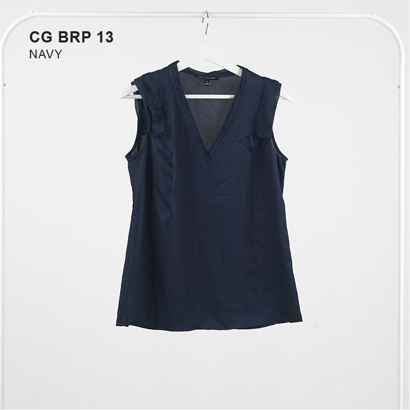 Blouse Wanita- Sleeveless V-Neck Loose Fit [CG-BRP 13]-5
