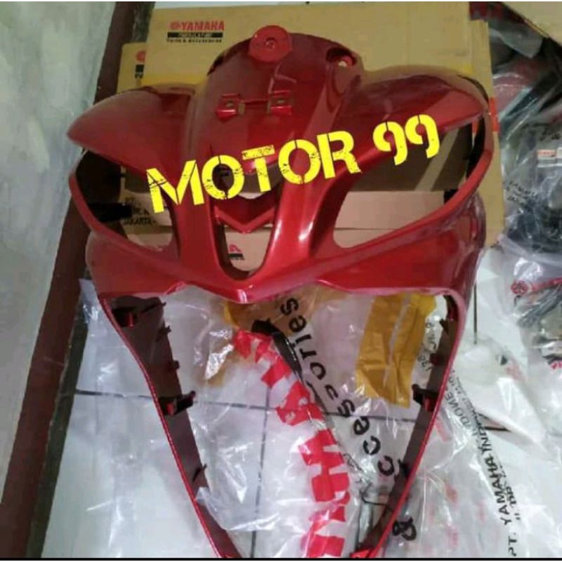 Tameng body depan yamaha Jupiter Z1 fi 2013 original merah