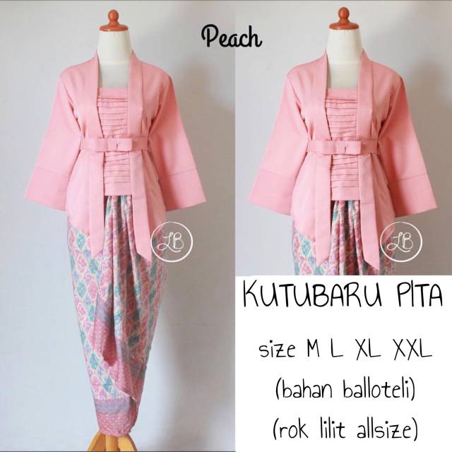 KEBAYA KUTUBARU PITA / KEBAYA MODERN / KEBAYA WISUDA