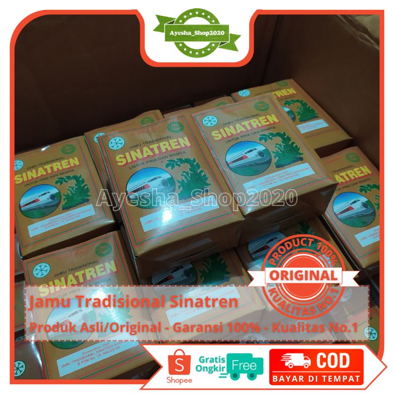 Sinatren Exclusive - Jamu Tradisional Kereta Express