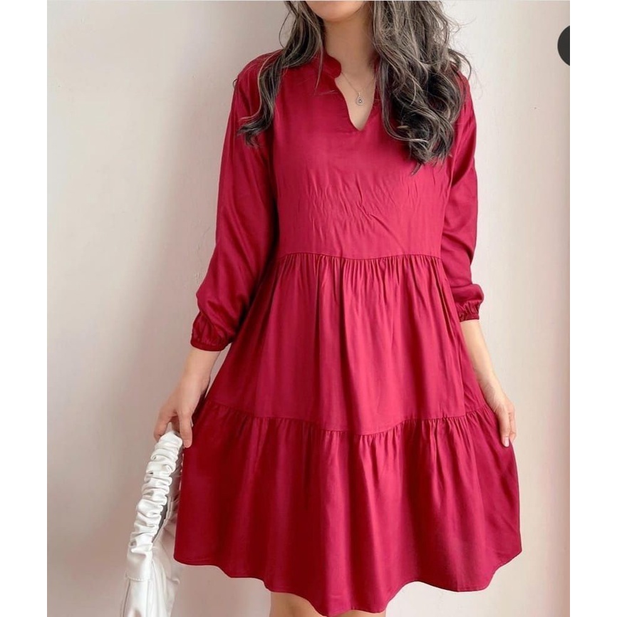 Basic id fashion COD Mini Dres korea style Bianca