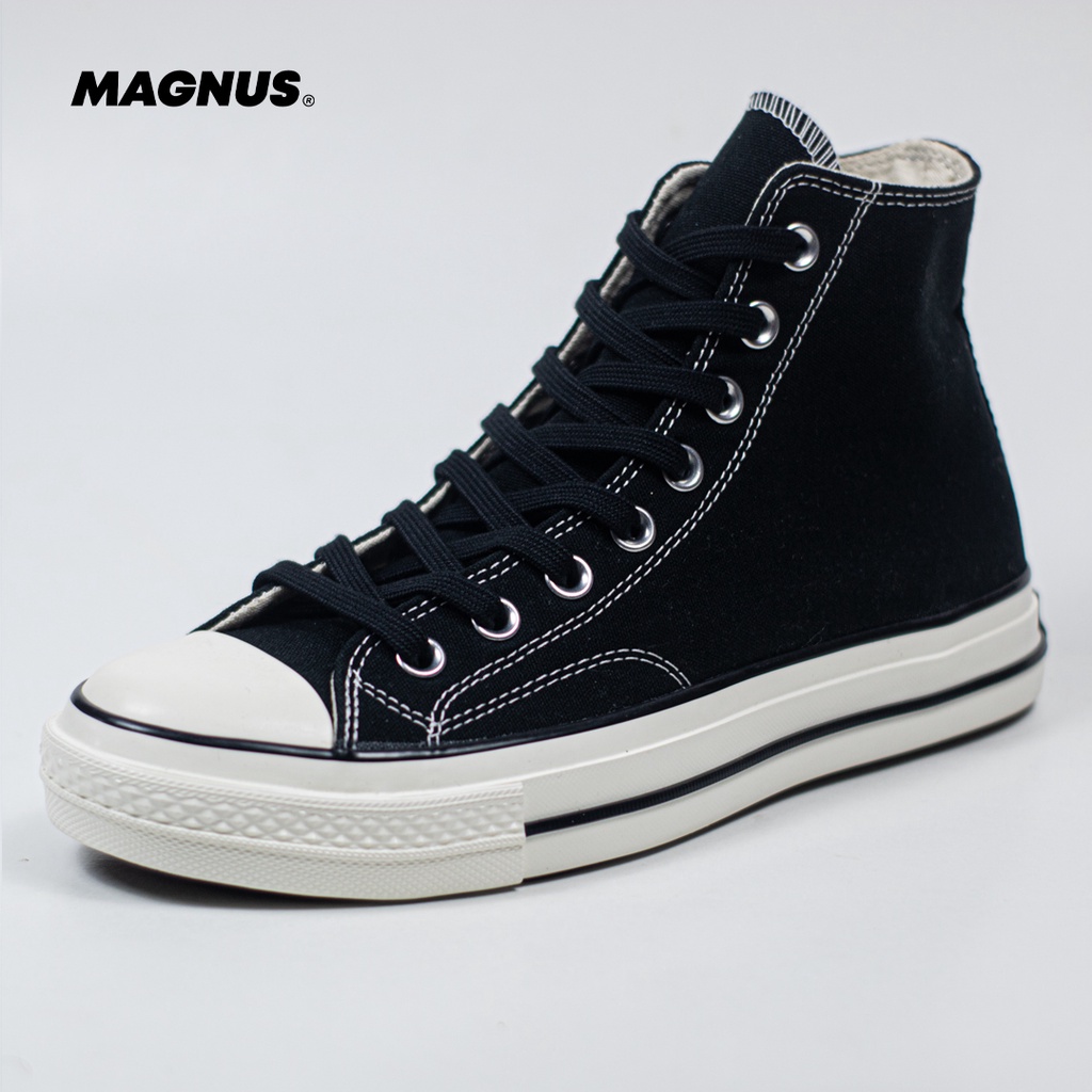 TALI SEPATU GEPENG HITAM (COTTON LACES)  | PREMIUM SHOELACES