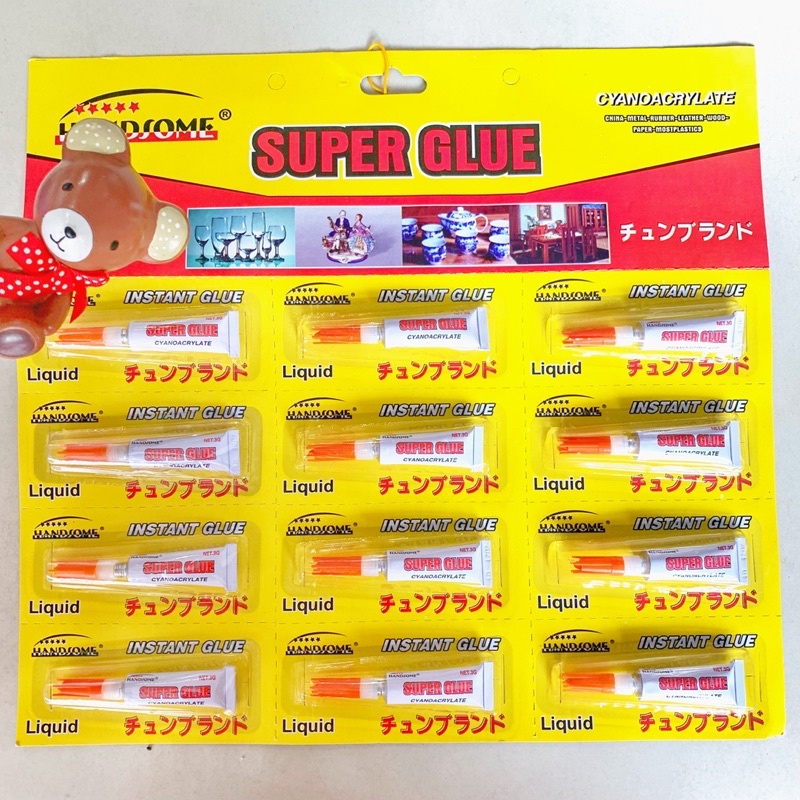 Lem Alteco Super Glue Original Grosir Lusinan Handsome