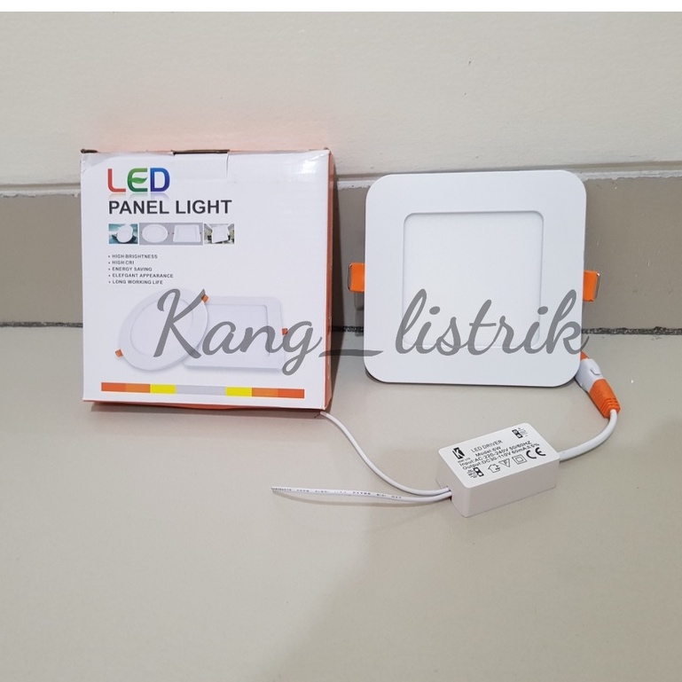 Lampu LED Panel / Downlight Murah / Downlight LED Panel 6W KOTAK INBOW