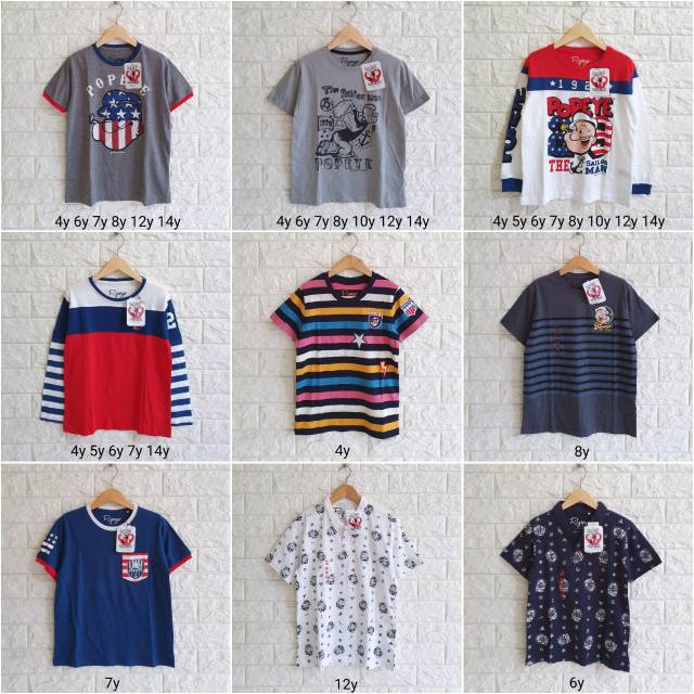 Kaos POPEYE anak