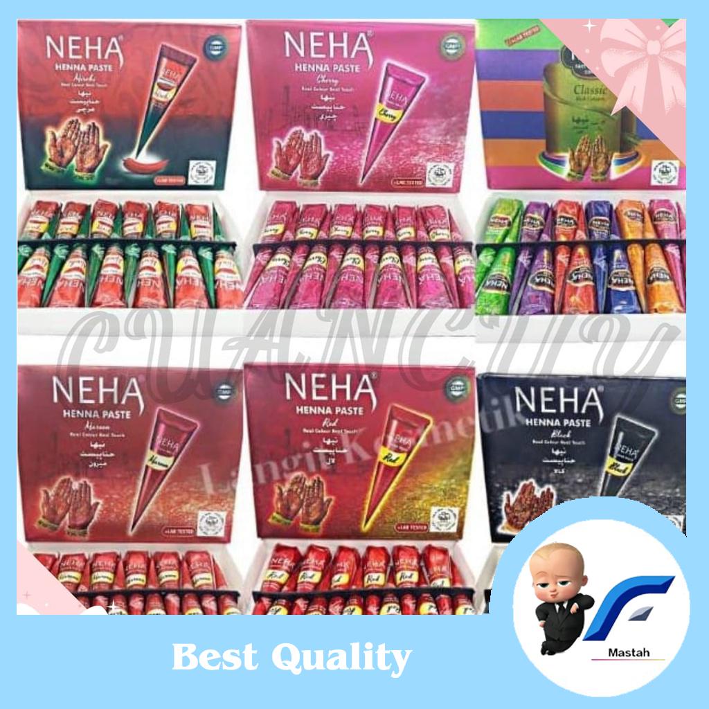 Henna Cone Bpom Henna Paste Murah Henna Kuku dan Tangan Halal Pacar Kuku Halal Hena Neha